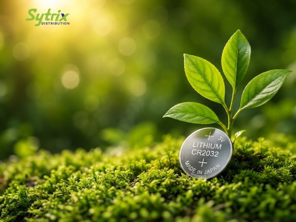 Sustainable battery distribution and environmental responsibility