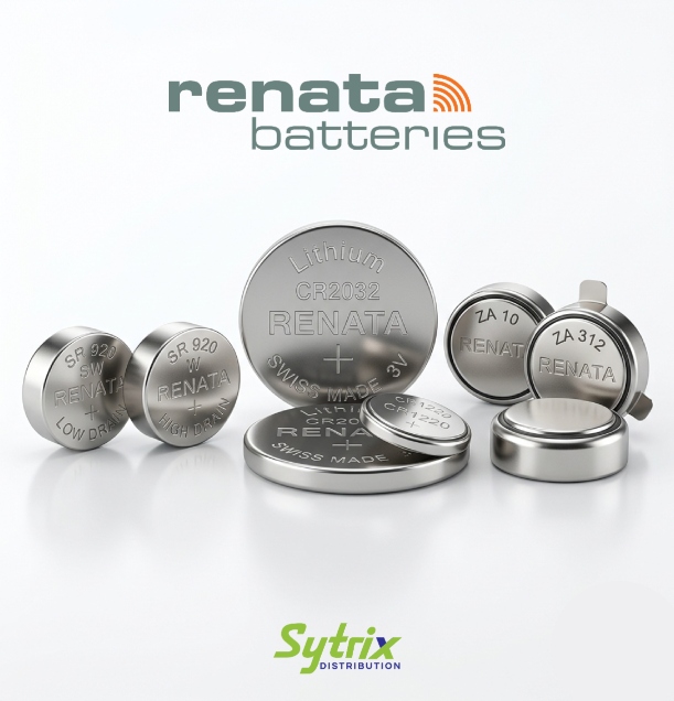 Sytrix Distribution - Authorized Renata Swiss battery distributor in Delhi, India