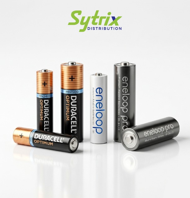 AA AAA alkaline battery assortment 1.5V by Sytrix Distribution India
