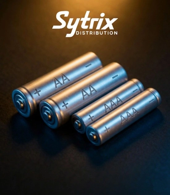 Sytrix Distribution alkaline batteries AA AAA advantages: long shelf life, leak-resistant, and reliable performance