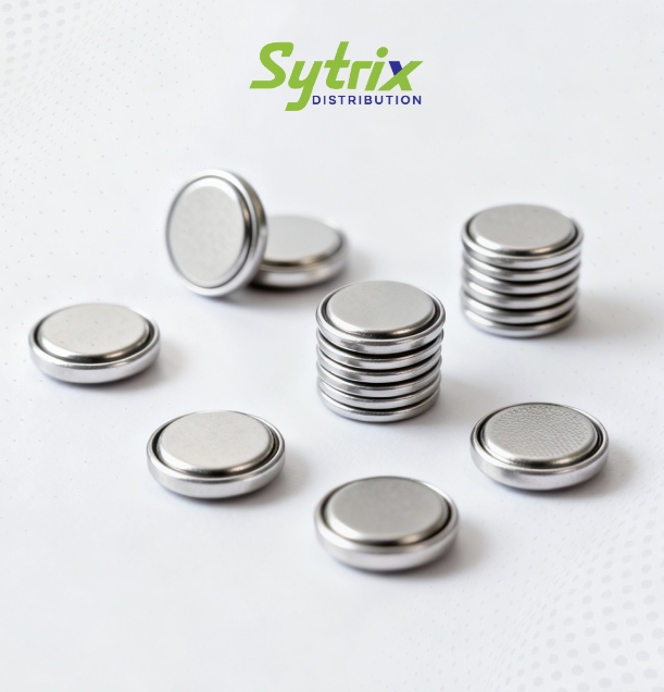 Premium lithium manganese dioxide CR coin batteries from Sytrix Distribution India