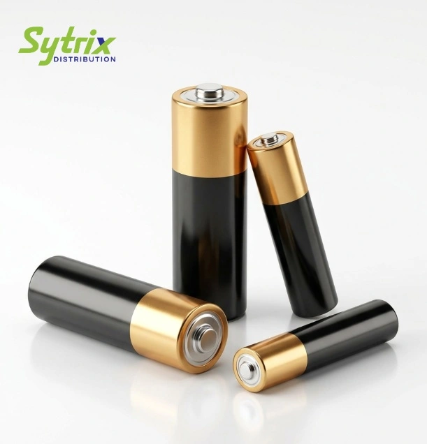 Alkaline AA AAA batteries reliable power devices Sytrix Delhi India