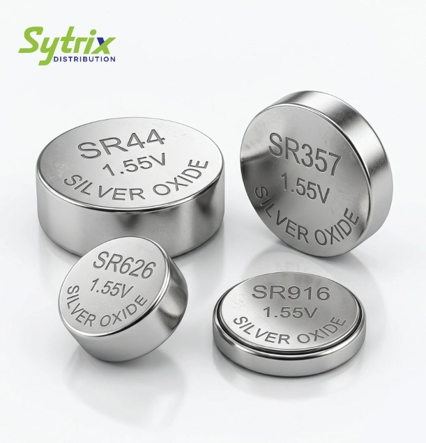Silver oxide SR44 SR357 SR626 watch batteries Sytrix Delhi India